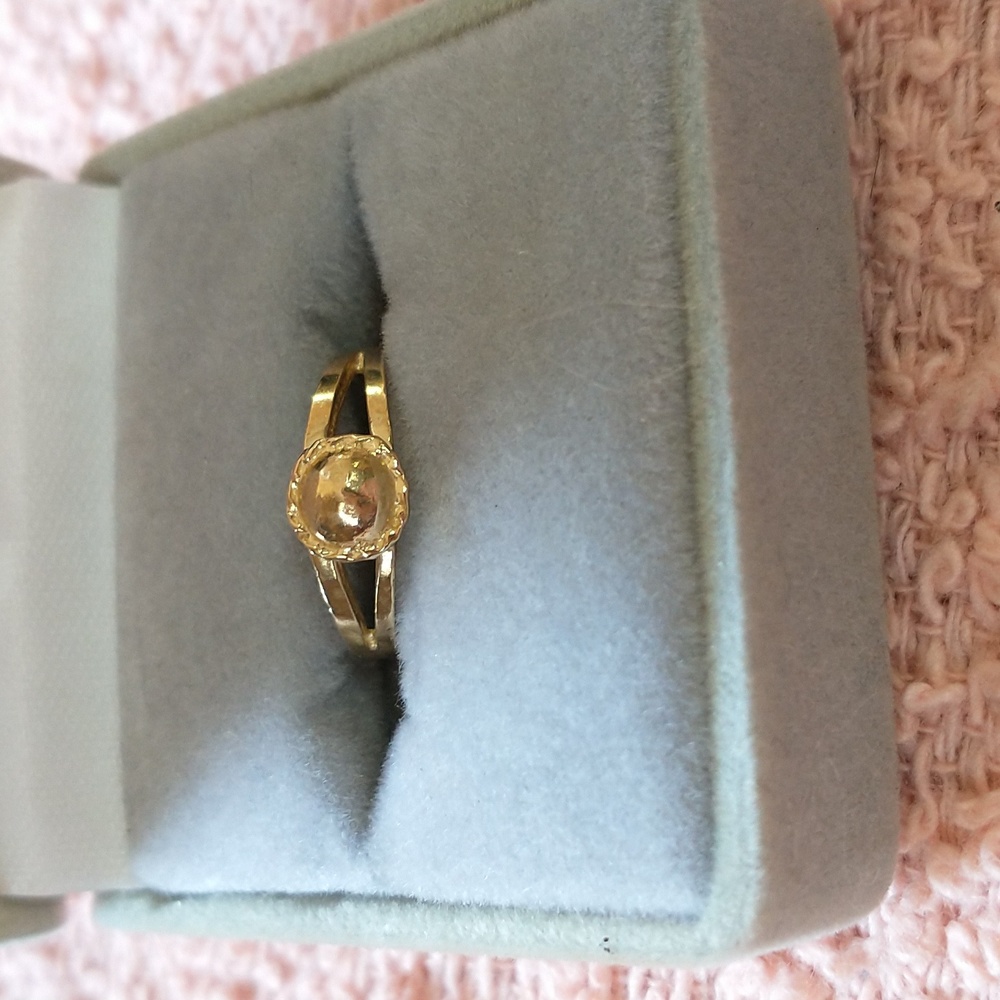 10k solid gold toe ring - Picture 5 of 5
